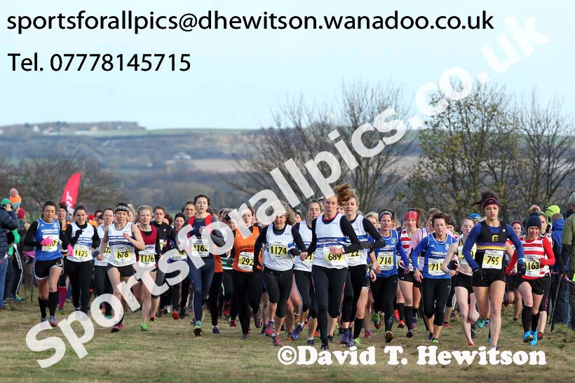 Senior womens Start Fitness NEHL, Aykley Heads, Durham. Photo: David T. Hewitson/Sports for All Pics